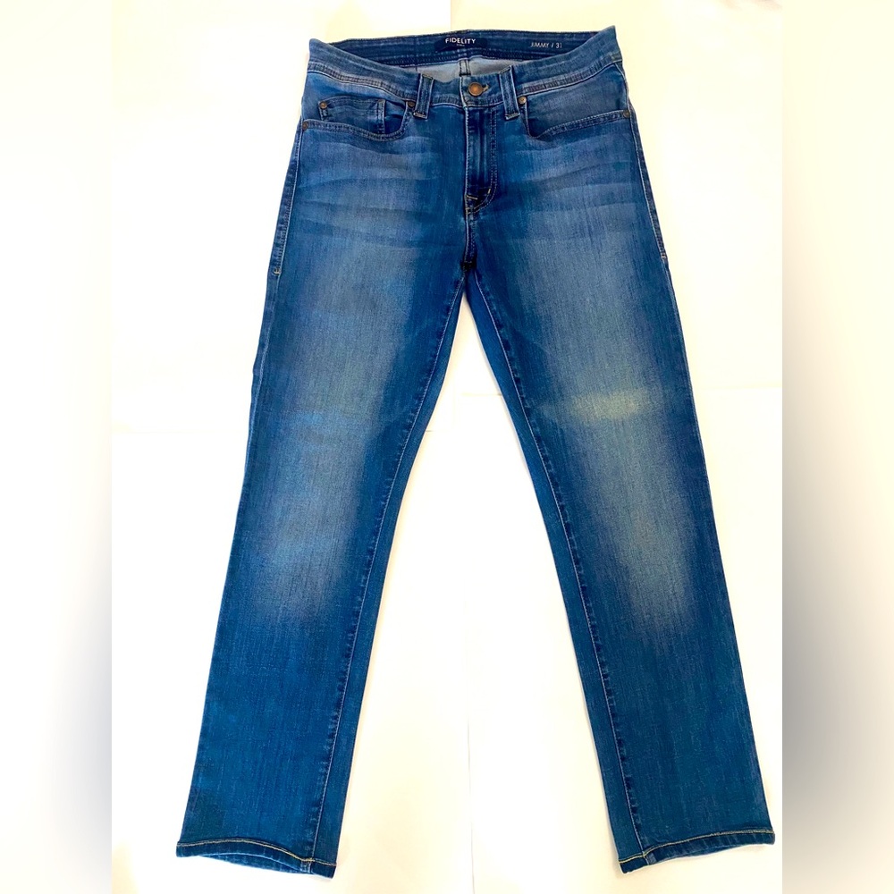 FIDELITY Men’s slim classic 5 pocket style jeans -  balboa wash